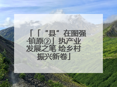 「“县”在图强·镇原②」执产业发展之笔 绘乡村振兴新卷