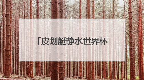 皮划艇静水世界杯两站收官：山西运动员获5银2铜