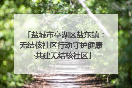 盐城市亭湖区盐东镇：无结核社区行动守护健康 ·共建无结核社区