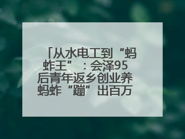 从水电工到“蚂蚱王”：会泽95后青年返乡创业养蚂蚱“蹦”出百万财富路