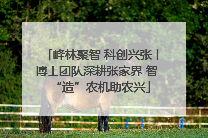 峰林聚智 科创兴张丨博士团队深耕张家界 智“造”农机助农兴