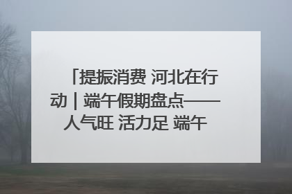 提振消费 河北在行动｜端午假期盘点——人气旺 活力足 端午经济“热浪”迭起