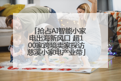 抢占AI智能小家电出海新风口 超100家跨境卖家探访慈溪小家电产业带