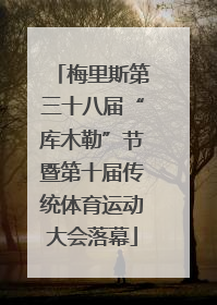 梅里斯第三十八届“库木勒”节暨第十届传统体育运动大会落幕
