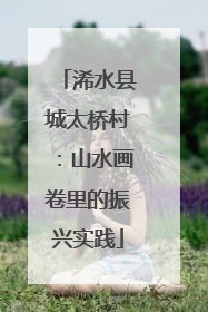 浠水县城太桥村：山水画卷里的振兴实践