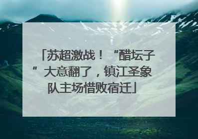 苏超激战！“醋坛子”大意翻了，镇江圣象队主场惜败宿迁