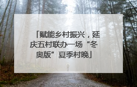 赋能乡村振兴，延庆五村联办一场“冬奥版”夏季村晚