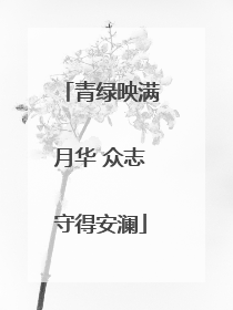 青绿映满月华 众志守得安澜