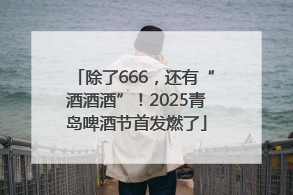 除了666，还有“酒酒酒”！2025青岛啤酒节首发燃了