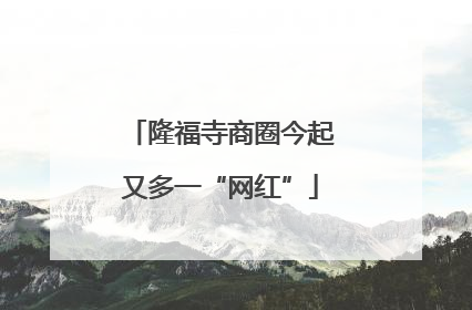 隆福寺商圈今起又多一“网红”