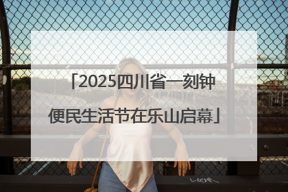 2025四川省一刻钟便民生活节在乐山启幕